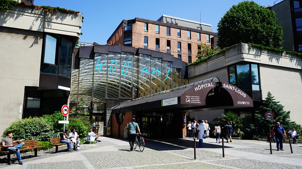 Hôpital Saint-Louis à Paris