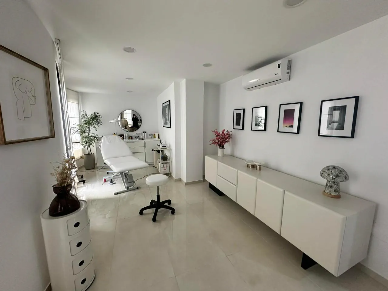 Cabinet médical, espace de consultation